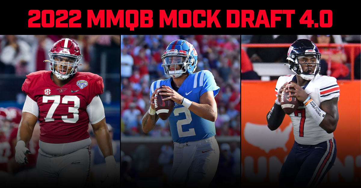 2-Round 2022 NFL Mock Draft: Desmond Ridder and Matt Corral join the Round  1 QB
