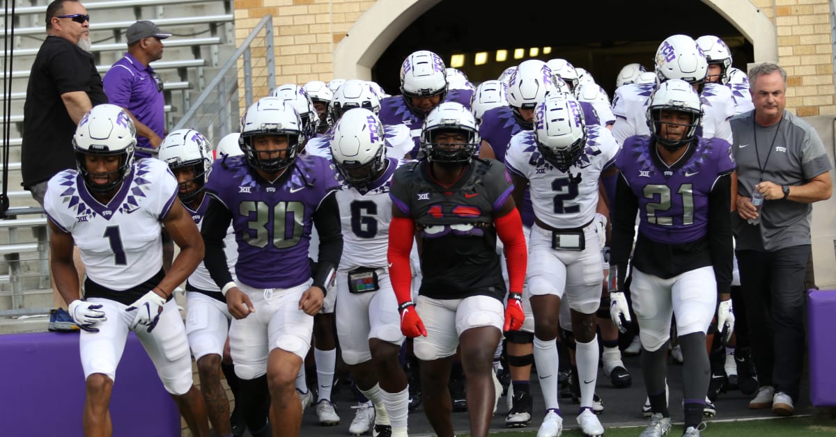 TCU Spring Football Game Friday Night Lights TCU brings back the