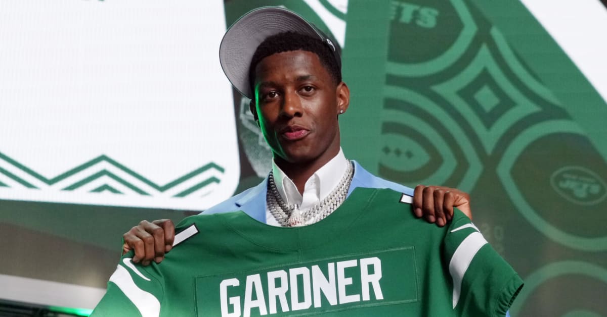 Jets' Sauce Gardner shows hidden element to gaudy NFL Draft night chain