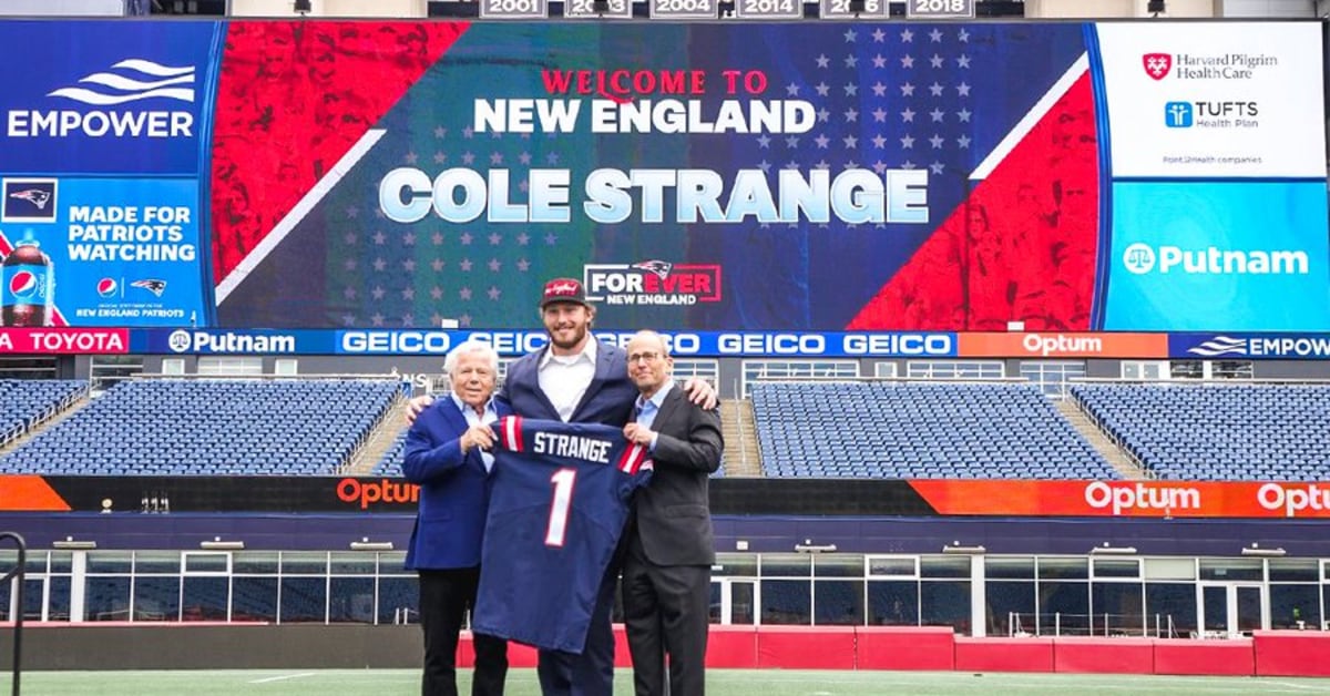 New England Patriots on X: A #PatsDraft tradition. @ColeStrange2