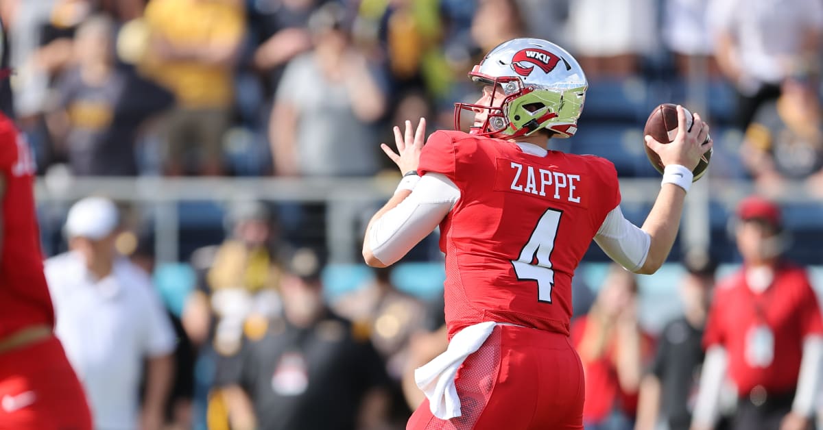 Patriots draft Western Kentucky QB Bailey Zappe at No. 137