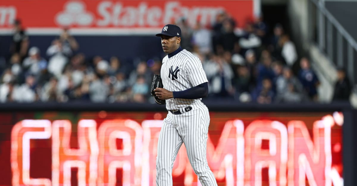Aroldis Chapman Is on the Disabled List and May Be Out for a Month - The  New York Times