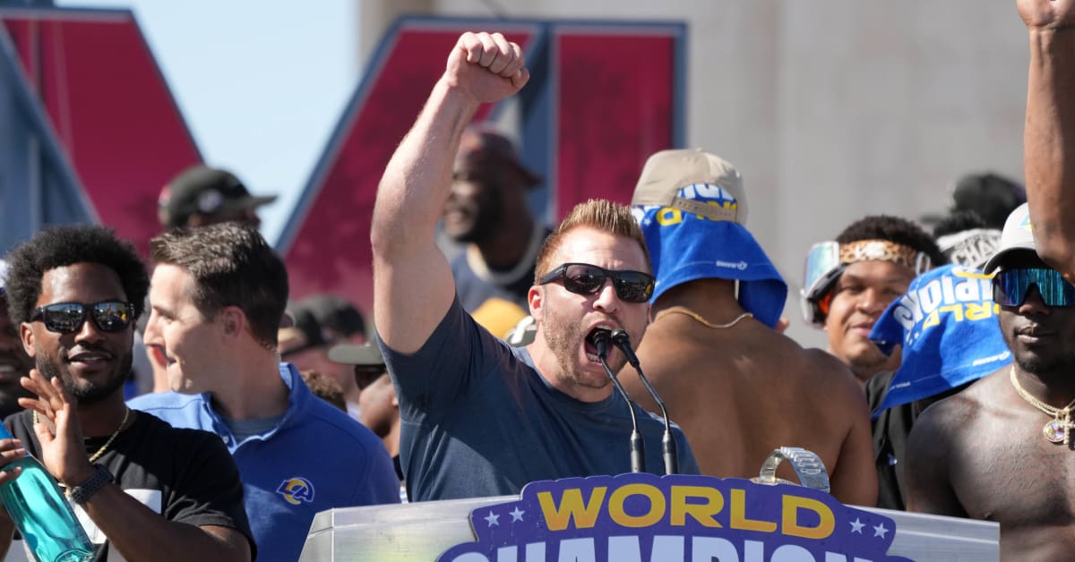 Coach Sean McVay says 'focus' is on LA Rams, not TV suitors West & SoCal  News - Bally Sports