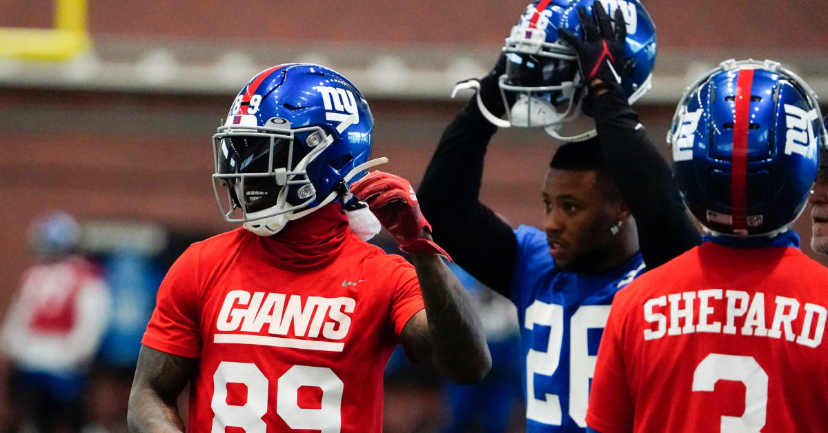 Giants' Kadarius Toney barely plays after Wan'Dale Robinson injury