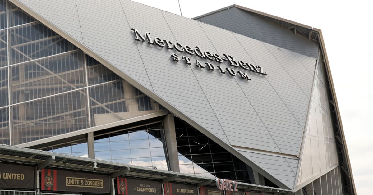 NFL on X: Mercedes-Benz Stadium in Atlanta has been selected as the site  for a potential Buffalo-Kansas City AFC Championship Game.   / X