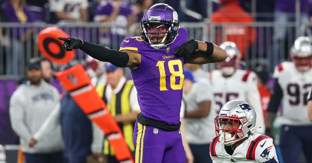 Vikings hold off Patriots 33-26 to improve to 9-2 on historic night for  Justin Jefferson