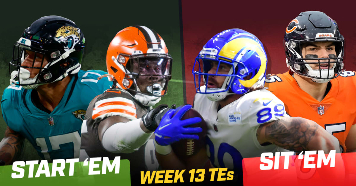 Start 'Em, Sit 'Em Fantasy Football Tight Ends Week 13: Plus Matchup for  Pat Freiermuth - Sports Illustrated