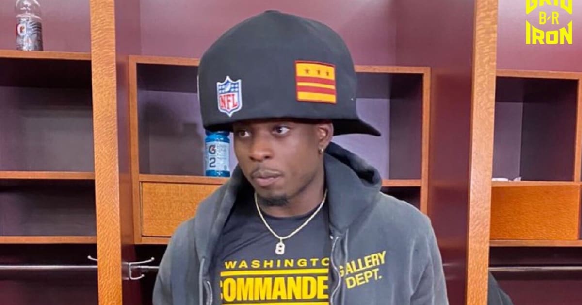 LOOK: Commanders' Brian Robinson Jr. rocks big hat after even bigger game  vs. Falcons 