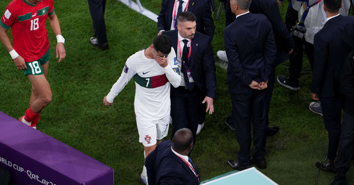 World Cup 2022: Portugal coach 'really didn't like' Ronaldo's reaction to  being subbed off