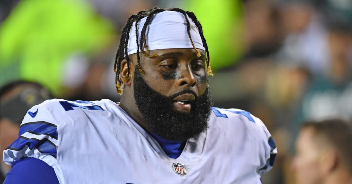 Dallas Cowboys offensive tackle Terence Steele (78) in coverage during an  NFL football game against the New York Giants, Monday, Sept. 26, 2022, in  East Rutherford, N.J. The Dallas Cowboys won 23-16. (