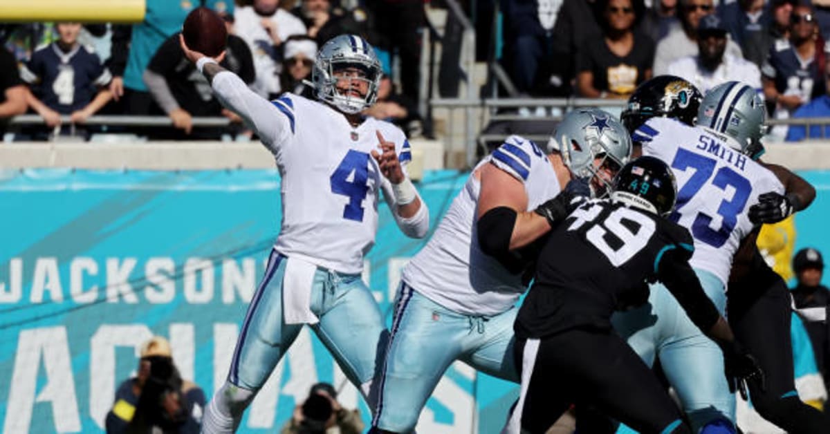 Walkoff pick six': National reaction to Dak Prescott's INT, Cowboys' OT  loss to Jaguars