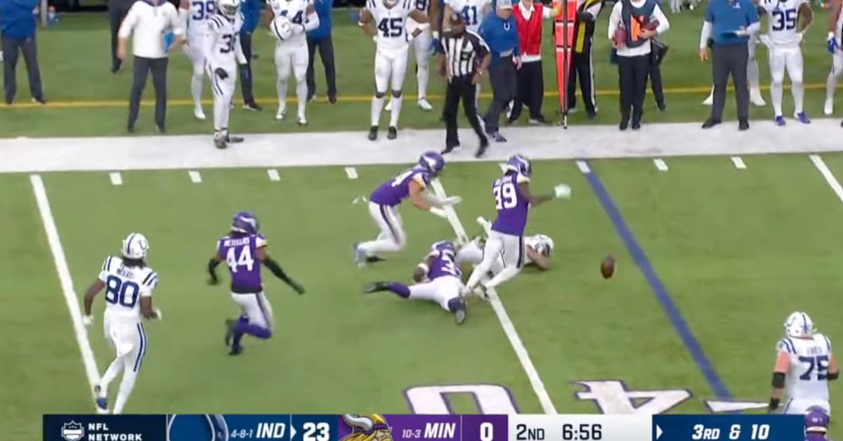 Referees explain decisions that cost Vikings 2 defensive touchdowns v. Colts  - Sports Illustrated Minnesota Sports, News, Analysis, and More