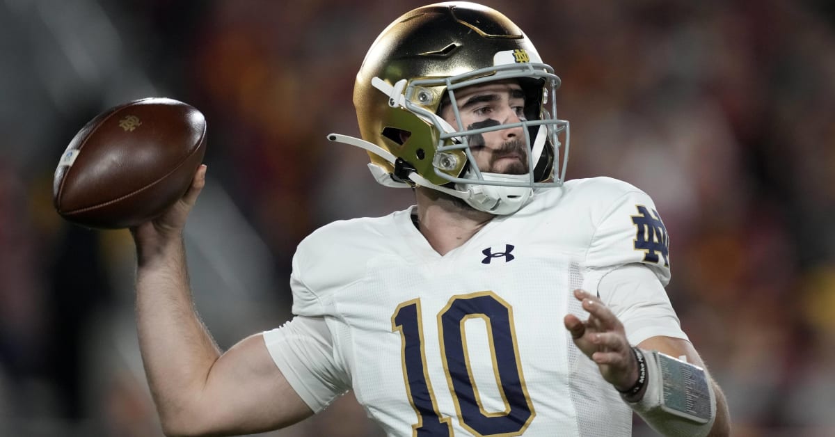 Former Notre Dame QB Drew Pyne To Transfer To Arizona State, Per Report ...