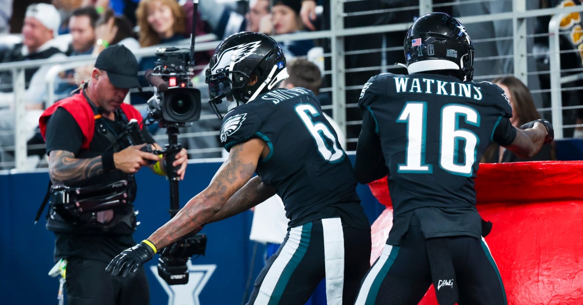 Kenneth Gainwell Touchdown Celebration Philadelphia Eagles