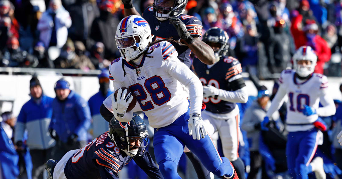 Singletary, Cook lead way as Bills beat Bears for AFC East - The