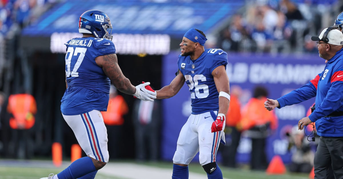 Giants' Joe Schoen says contract talk with Dexter Lawrence is good