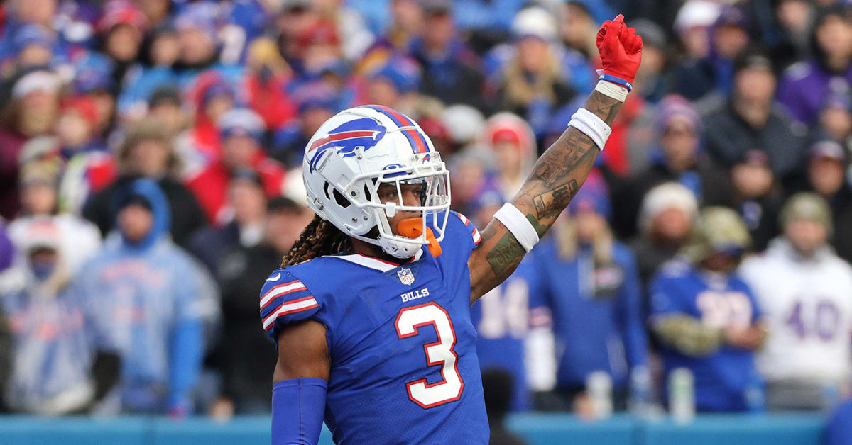 Why are Buffalo Bills players wearing '3' patch on their NFL