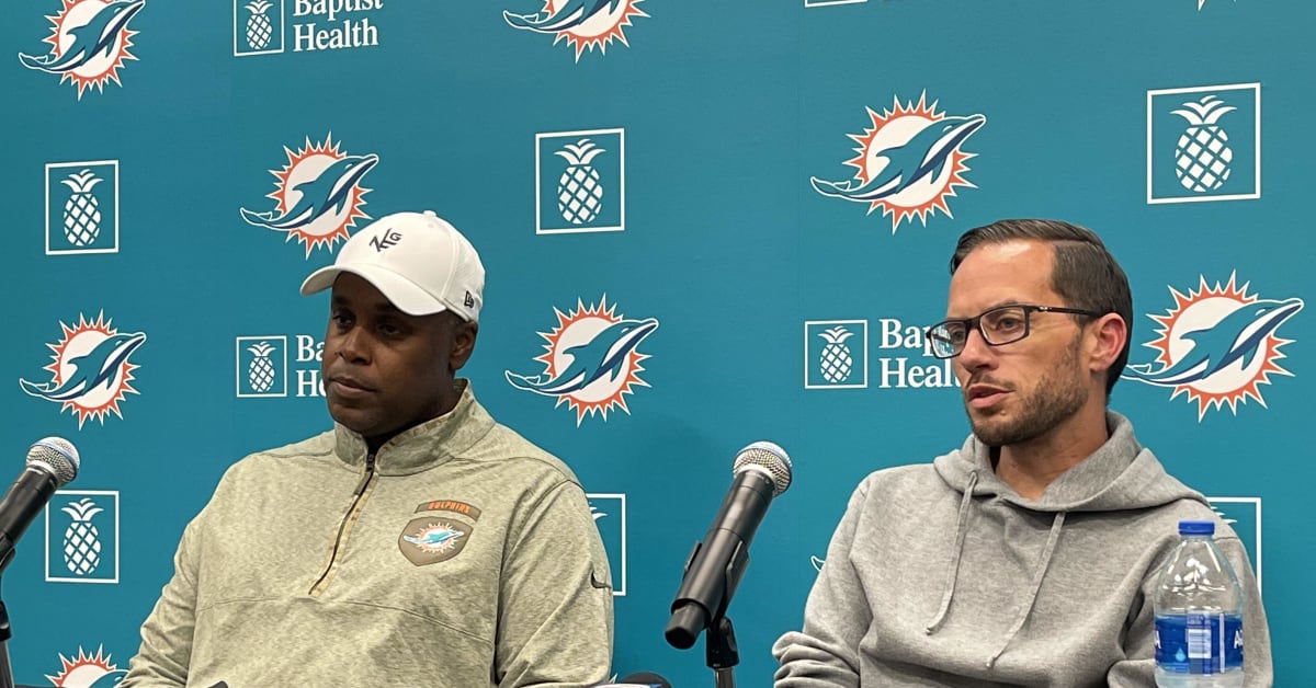 Playing Miami Dolphins GM compared to Chris Grier