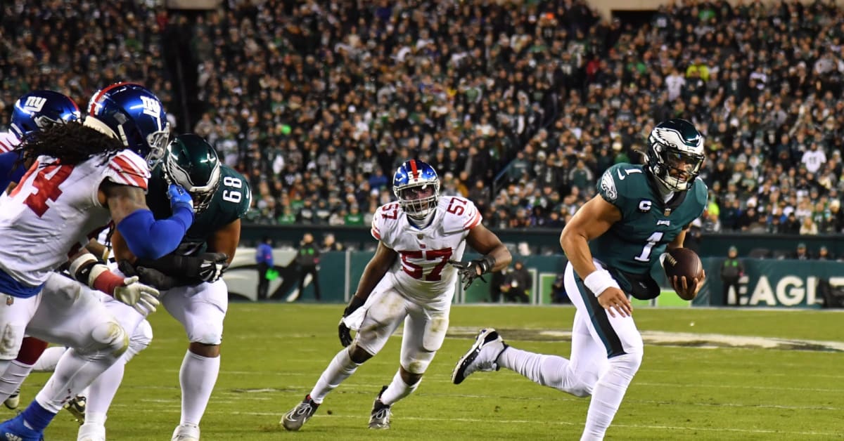 After stellar performance vs. Vikings, Giants' offensive line has hands  full against Eagles in Divisional Round – Trentonian