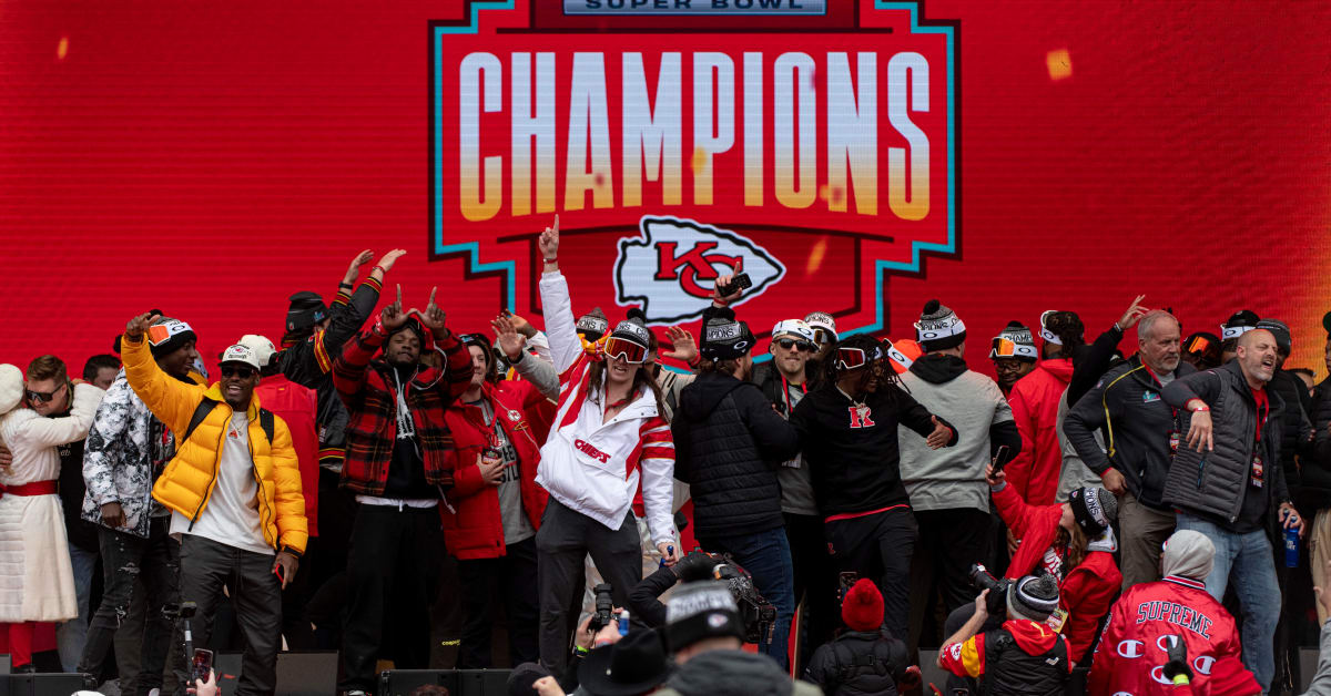 Best Moments From Kansas City Chiefs’ Super Bowl Lvii Parade - Sports 