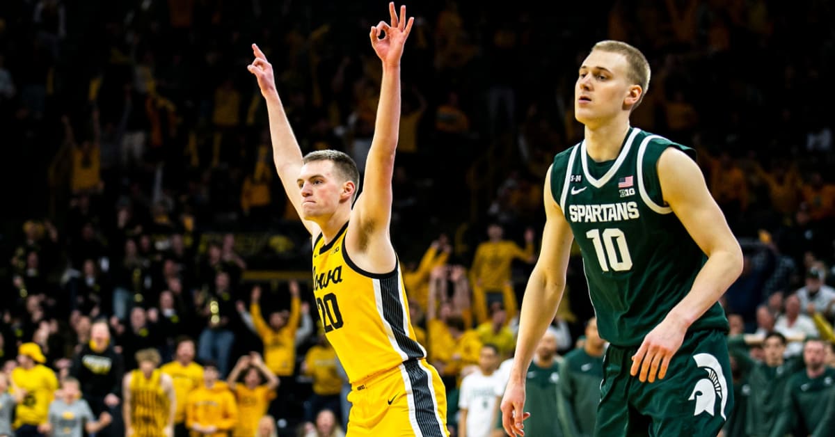 Iowa Beats Michigan State In Overtime After Wild 2nd Half Comeback ...