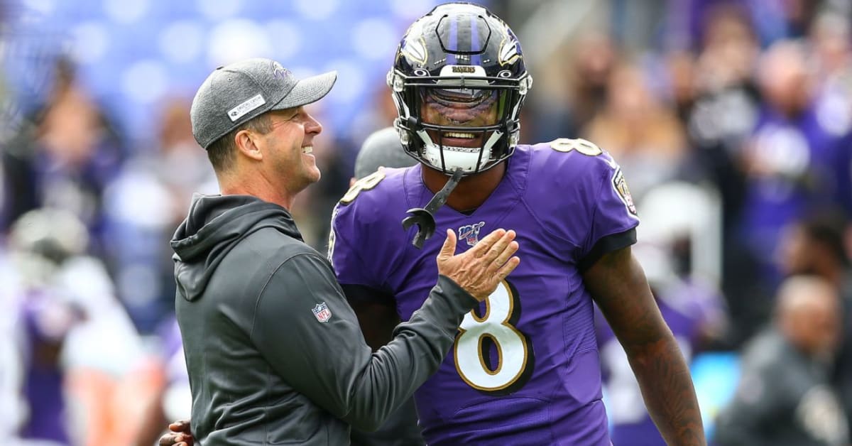 Ravens HC John Harbaugh shares impressions of QB Lamar Jackson