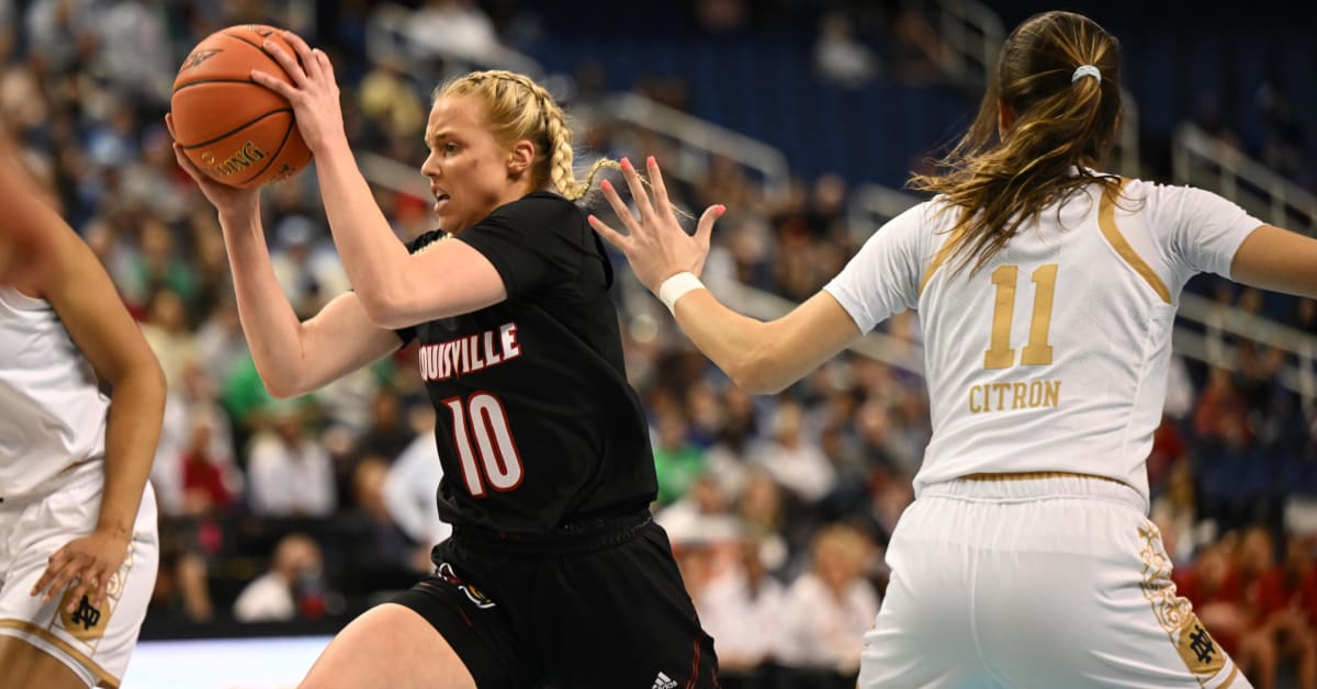 NCAA women's basketball Louisville crushes Note Dame in South Bend