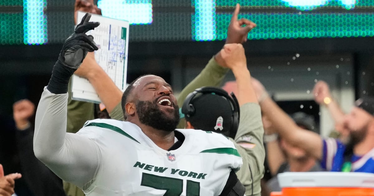 Mekhi Becton and Duane Brown set to anchor Jets' offensive line