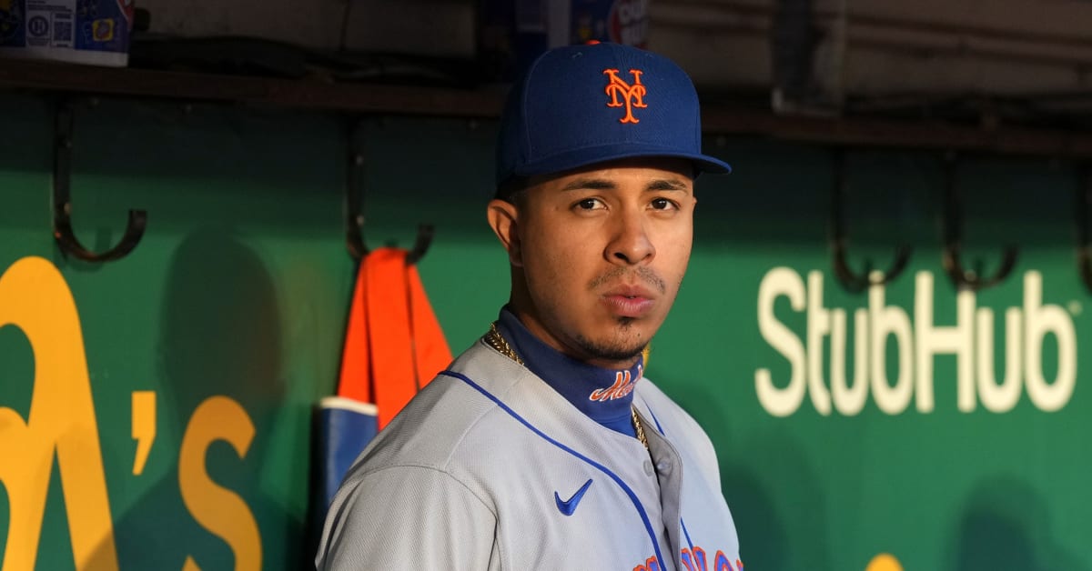 This is a 2022 photo of Mark Vientos of the New York Mets baseball team.  This image reflects the New York Mets active roster Wednesday, March 16,  2022, in Port St. Lucie