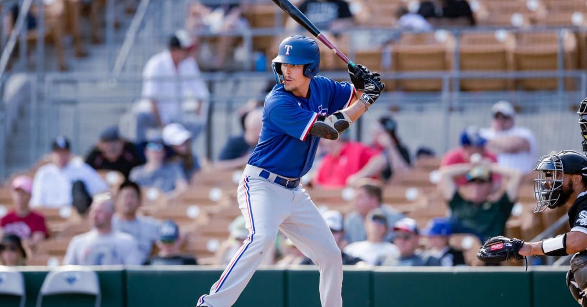This Rangers prospect is dealing in Double-A