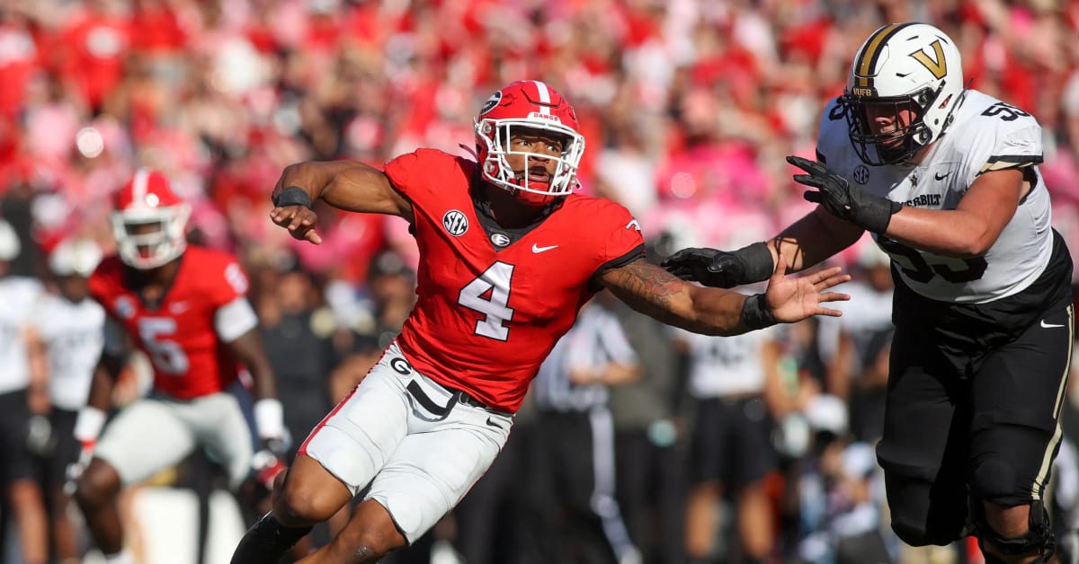 Falcons draft Georgia EDGE Nolan Smith in new ESPN mock