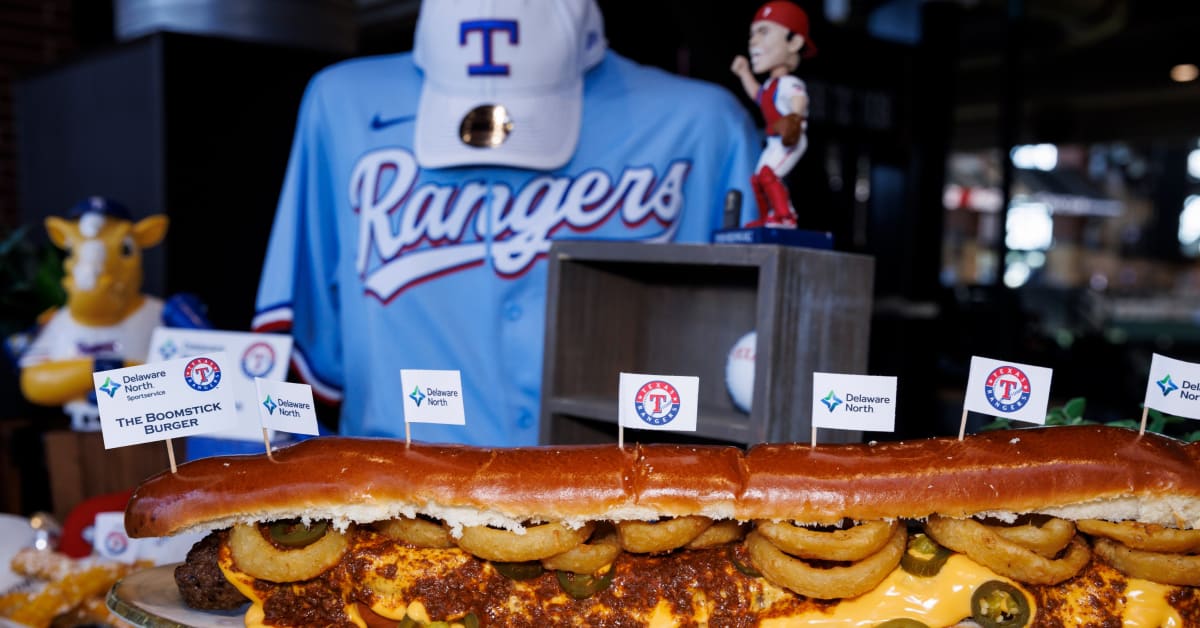 Texas Rangers unveil pizza hot dog and more snax for '23 baseball season -  CultureMap Fort Worth