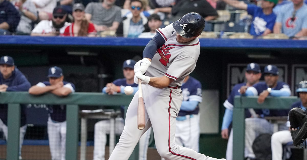 WATCH Matt Olson hits ball to the Moon, stakes Braves to early lead