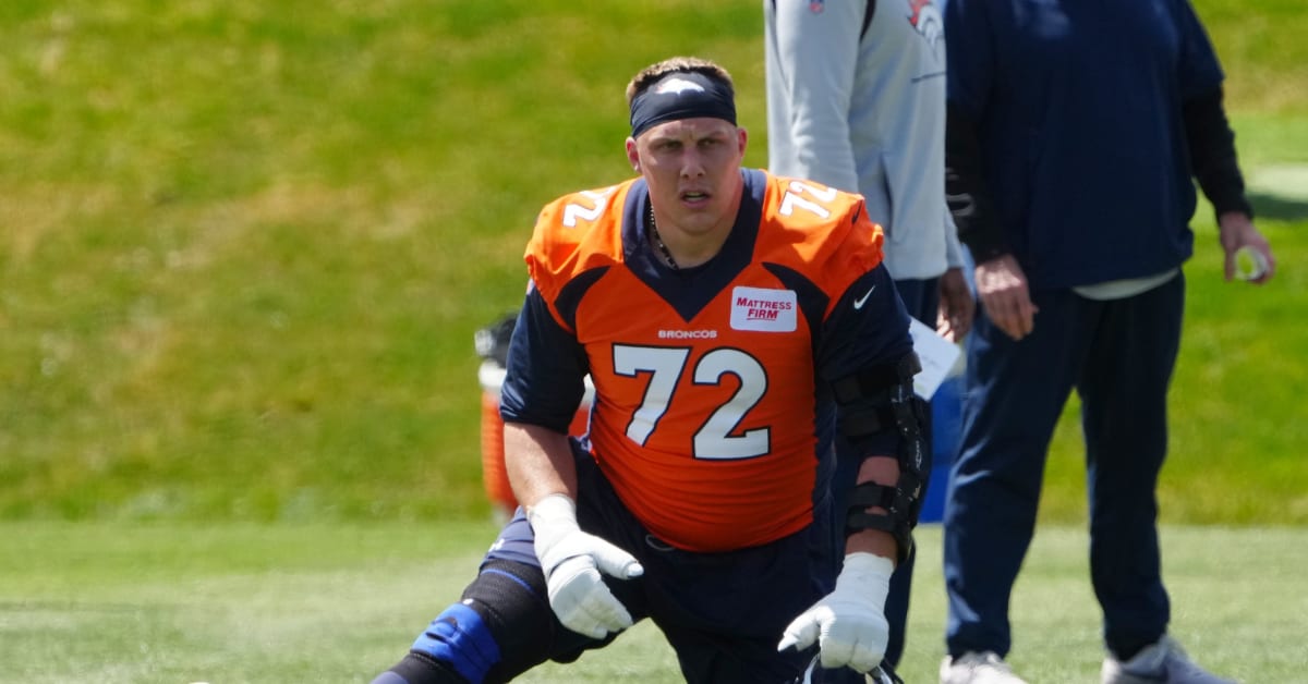 Denver Broncos offensive tackle Garett Bolles (72) celebrates win against  the New York Jets during an NFL football game Sunday, Sept. 26, 2021, in  Denver. (AP Photo/Jack Dempsey Stock Photo - Alamy