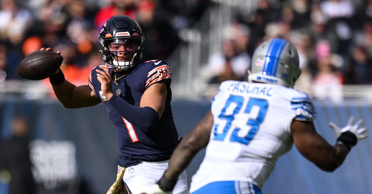 You can't draw it up much better': Justin Fields propels the Chicago Bears  to victory with 2 basic but energizing TD passes