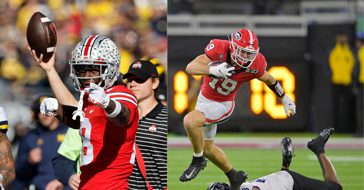 Ohio State Buckeyes WR Marvin Harrison Ranks Ahead Of Brock Bowers ...