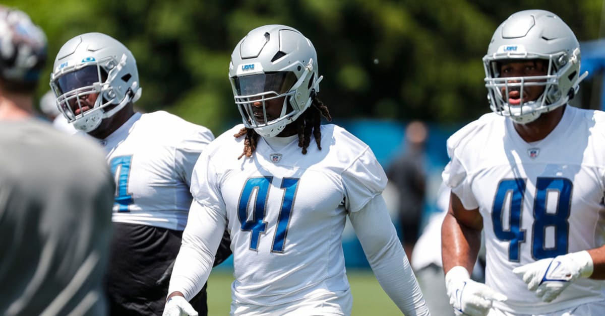 Detroit Lions pass rusher James Houston wants to be every-down LB