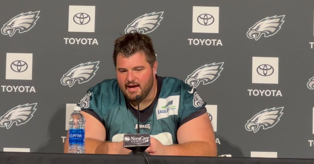 Jeff Stoutland on why Landon Dickerson is Eagles' most improved offensive  lineman – NBC Sports Philadelphia