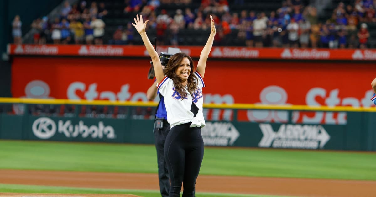 Dallas College Baseball Standout Has 'Great Time' Throwing Out Rangers  First Pitch — Dallas College Blog