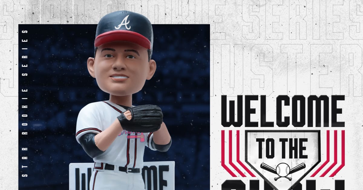 Jared Shuster Atlanta Braves Star Rookie Bobblehead FOCO