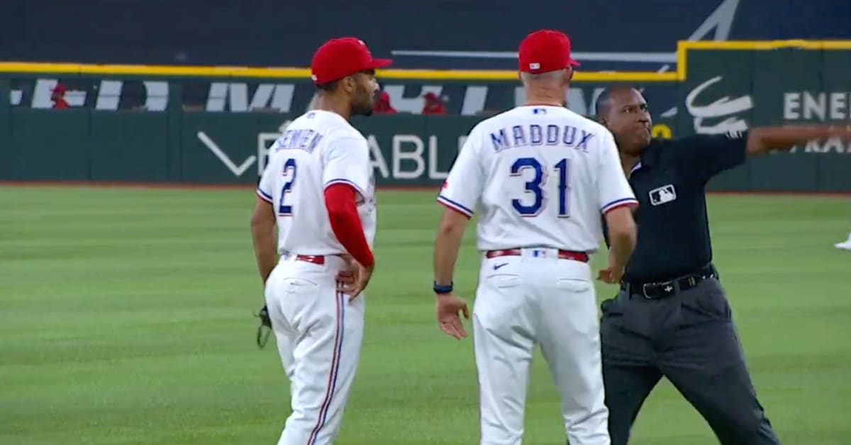 Photos: Rangers' win vs. Red Sox includes homers, Bruce Bochy ejection