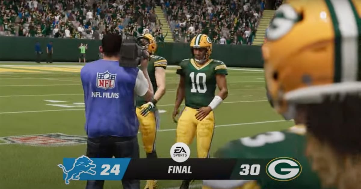 Where are the Green Bay Packers rated in Madden 24?