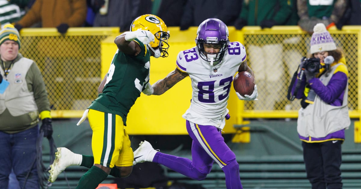 Minnesota Vikings wide receiver Jalen Nailor (83) runs against the Denver  Broncos during an NFL preseason football game, Saturday, Aug. 27, 2022, in  Denver. (AP Photo/Jack Dempsey Stock Photo - Alamy