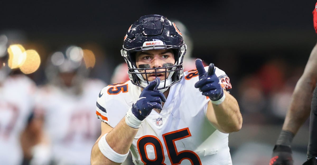 Chicago Bears TE Cole Kmet all catches in 2021