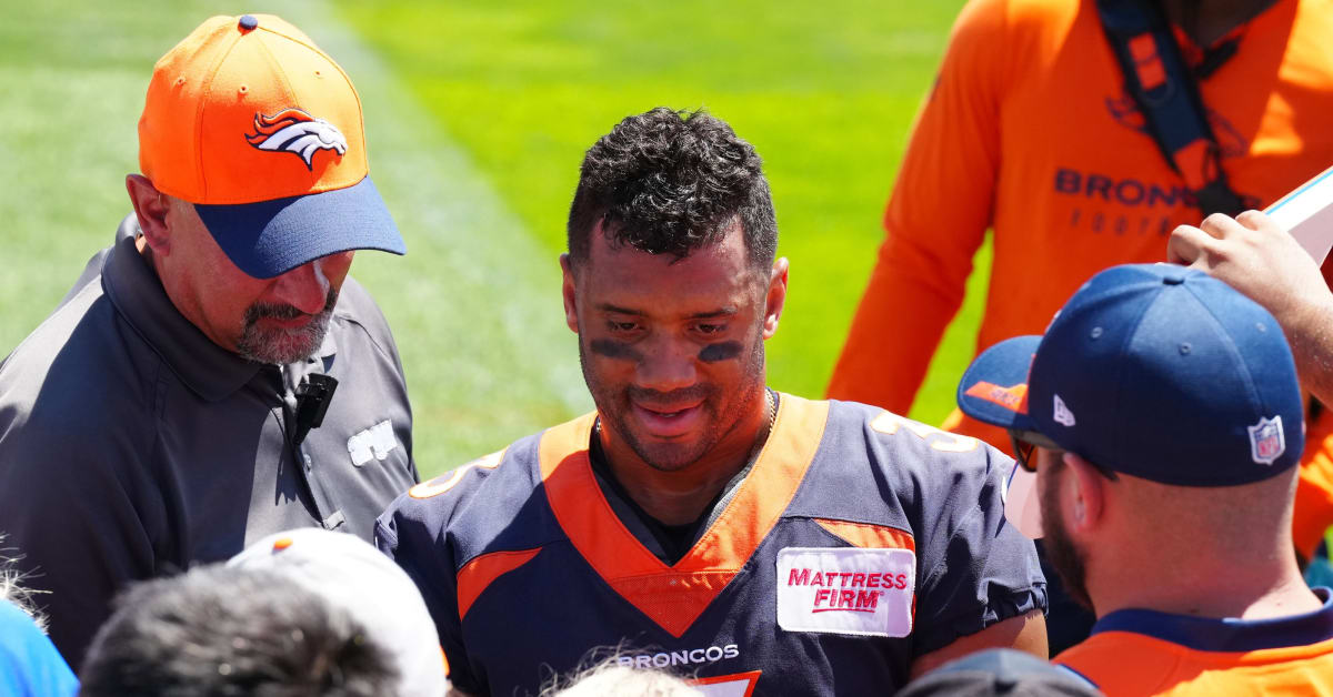 Denver Broncos QB Russell Wilson Unveils Substitute for 'Broncos Country, Let's  Ride' - Sports Illustrated Mile High Huddle: Denver Broncos News, Analysis  and More