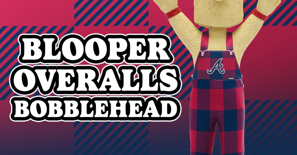 Blooper Atlanta Braves Magnetic Stadium Base Mascot Bobblehead FOCO