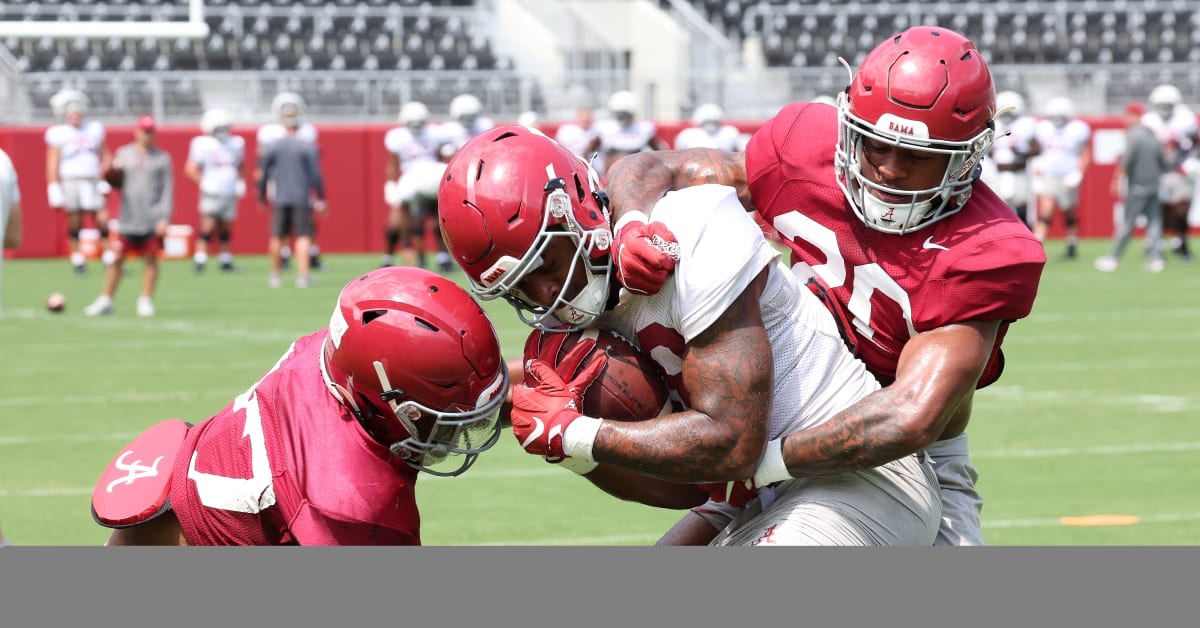 Sights and Sounds from 2023 Alabama Crimson Tide Fan Day Sports