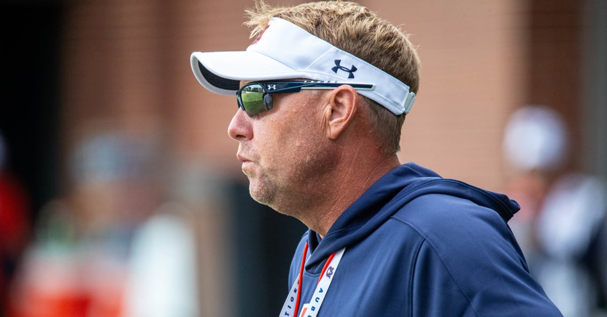 247Sports on X: Auburn's 2024 class is ranked in the Top 25 currently.  Hugh Freeze is welcoming a trio of five-star prospects this weekend at A  Day 