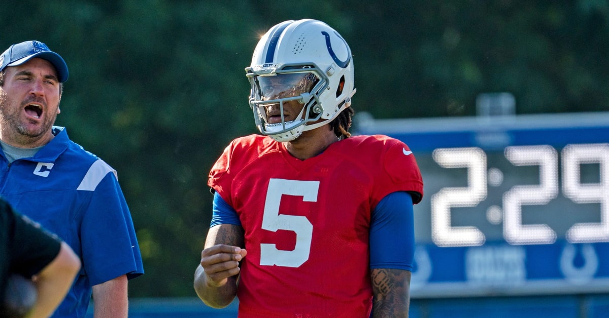 Colts Training Camp Takeaways Day 10: QB Anthony Richardson To Start  Preseason Opener Against Bills - Stampede Blue