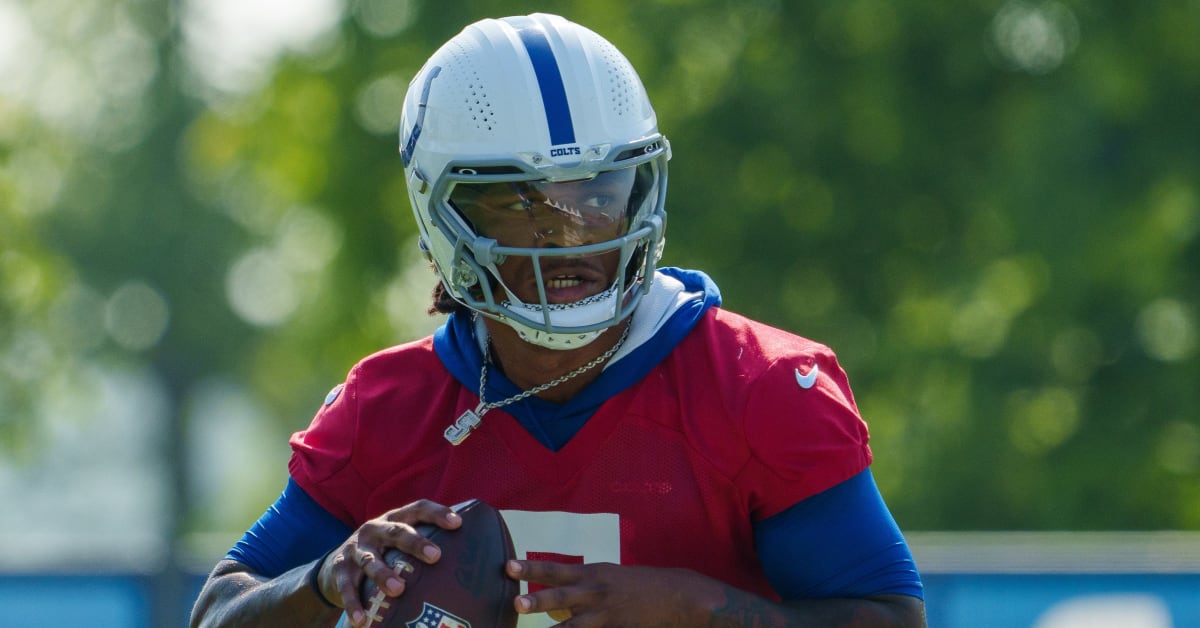 Colts camp: Rookie QB Anthony Richardson turns in best day so far